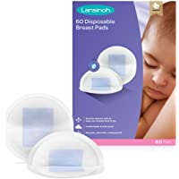 Los mejores  - Lansinoh Discos Absorbentes de Lactancia Desechables Blue Lock- 60 unidades- Blanco (44265)